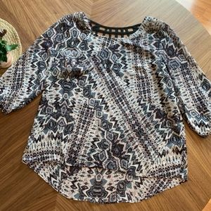 Maurices sheer blouse